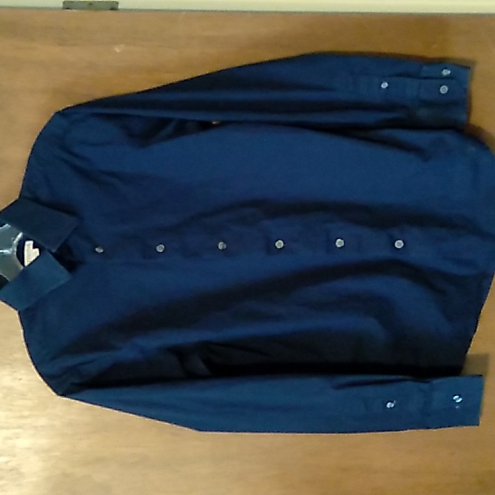 Merona Navy Blue Dress Shirt